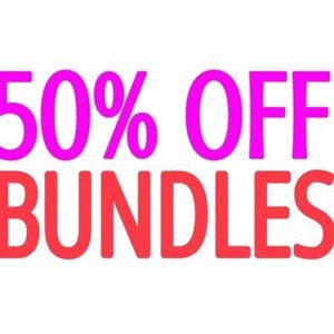 50% off any Bundles
